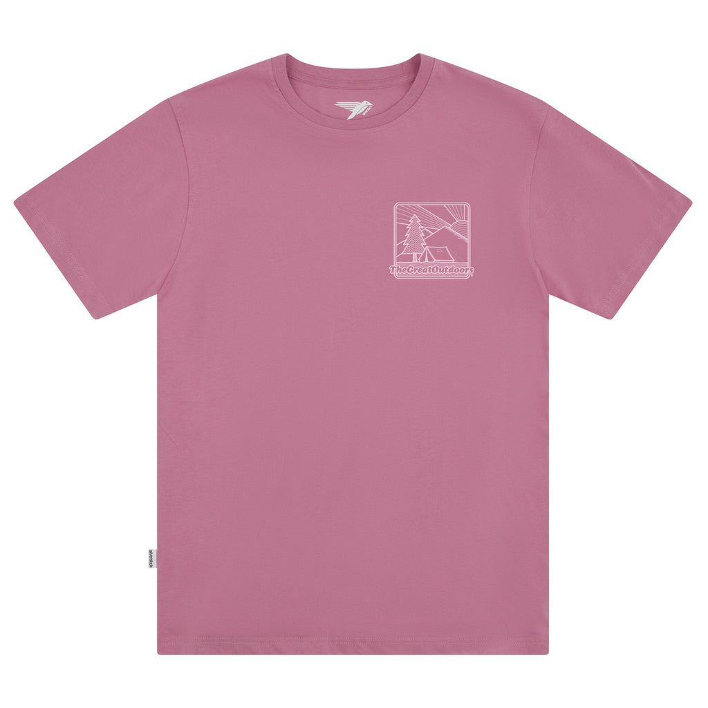 Silverstick Men Organic Cotton Great Outdoors Orchid Front