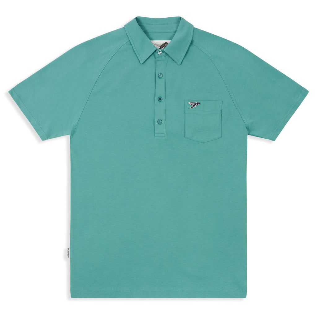 silverstick mens organic cotton lopez polo shirt wasabi