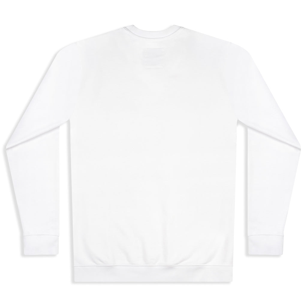 silverstick womens organic cotton sweat arugam white back