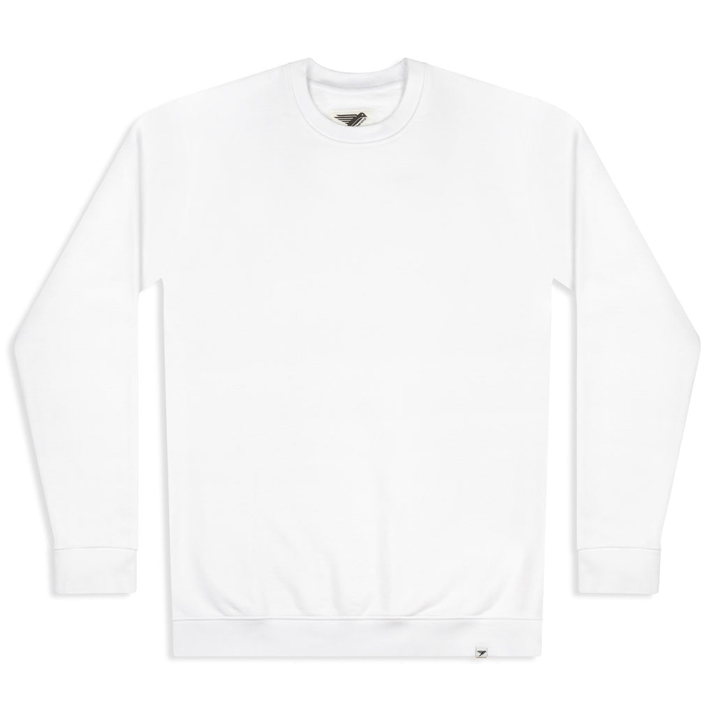 silverstick womens organic cotton sweat arugam white front