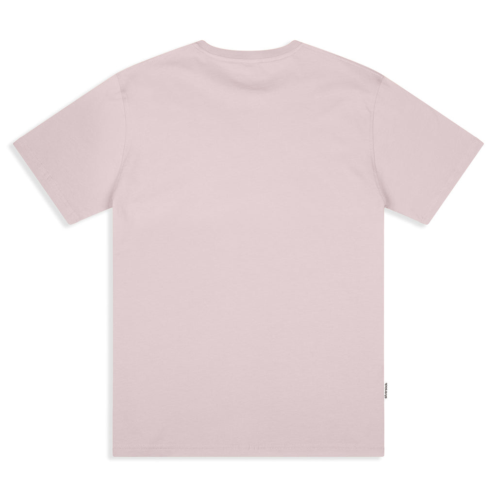 silverstick mens organic cotton t shirt ride wild pale lilac back