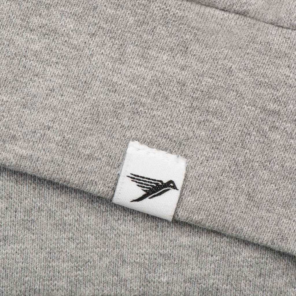 silverstick mens organic cotton arugam ash marl sweat hem label