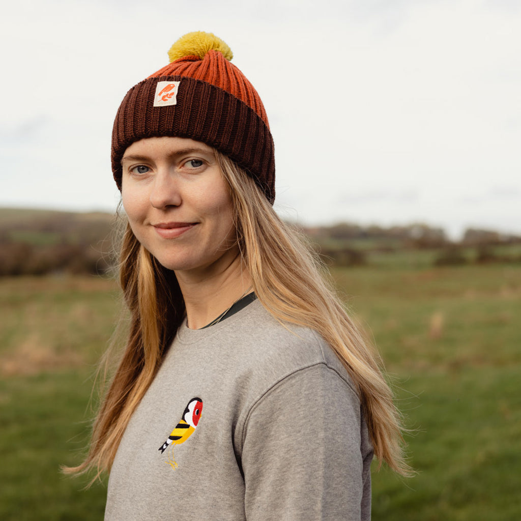 Silverstick womens matt sewell Goldfinch organic cotton sweat adventure2