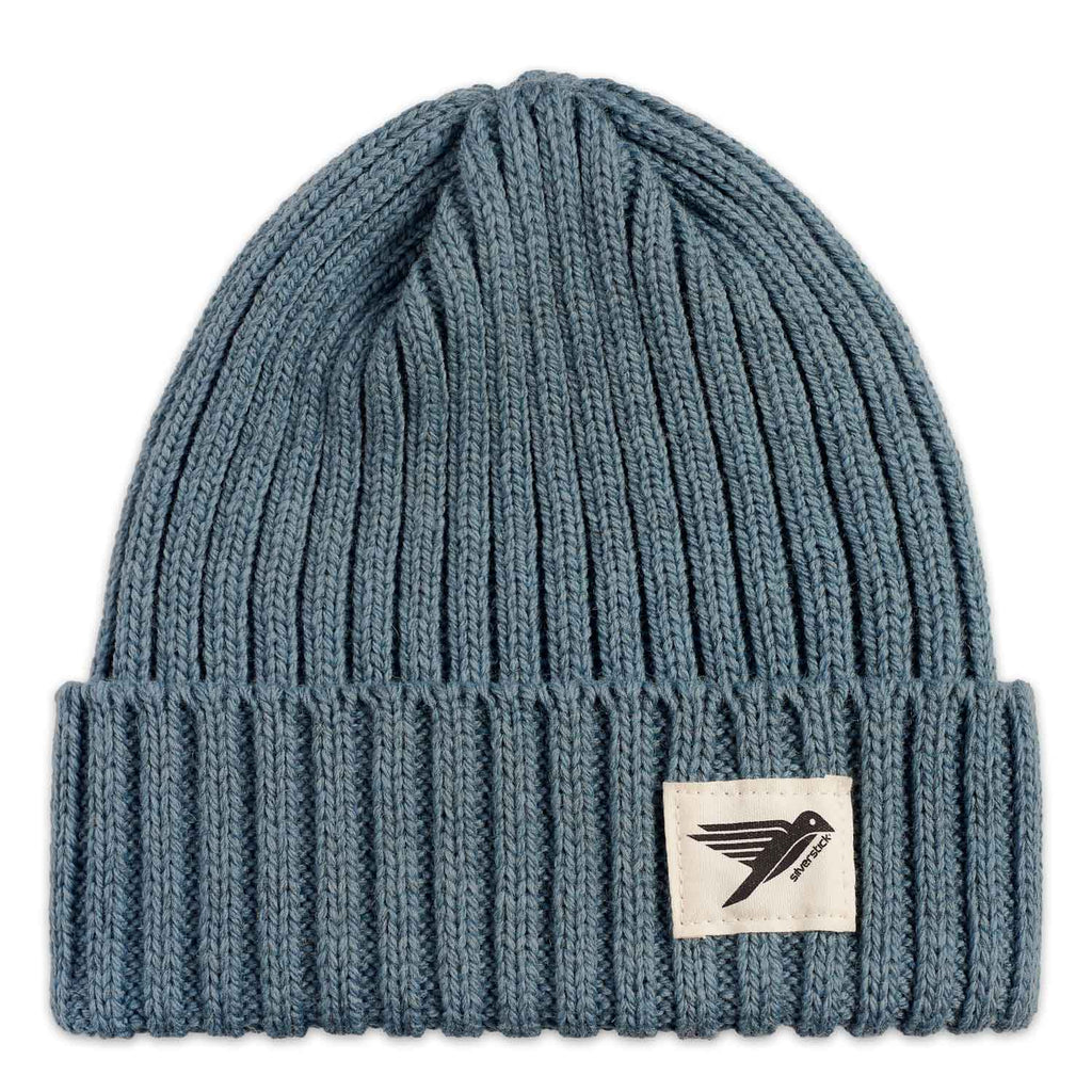 Silverstick Moffat Merino Wool Beanie Celeste