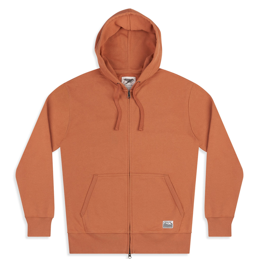 silverstick womens organic cotton tobias zip hoodie pheasant front