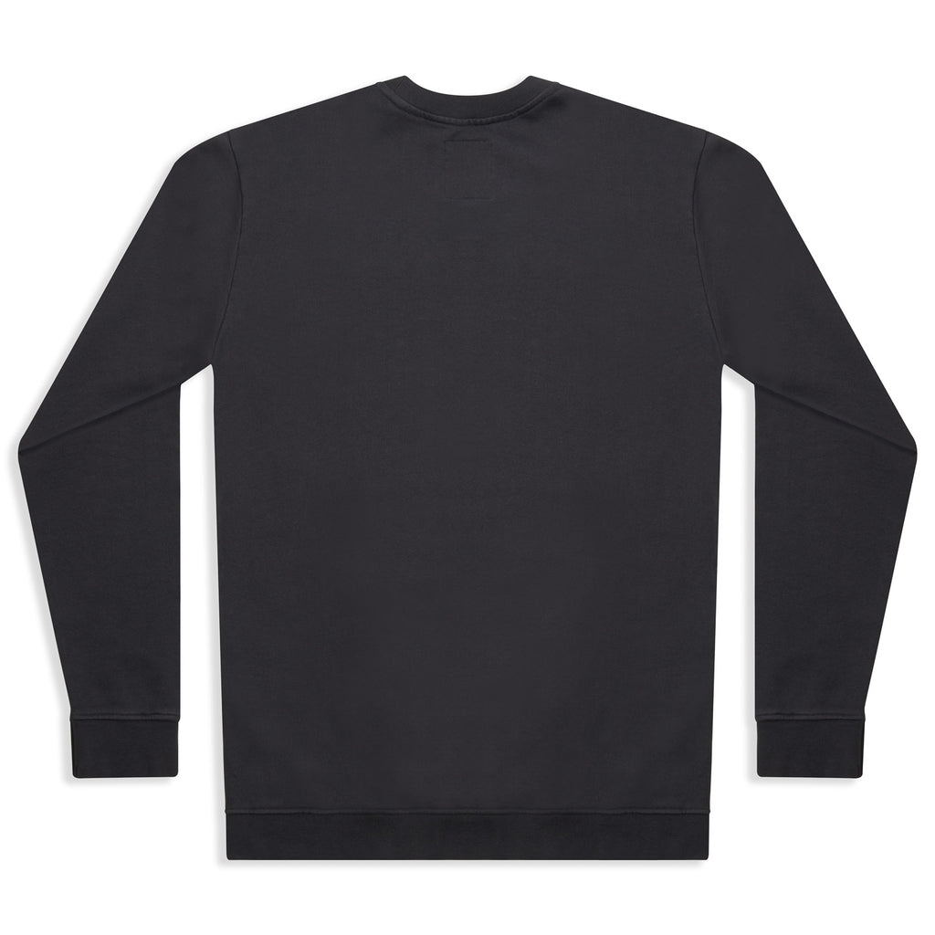 silverstick womens organic cotton sweat arugam charcoal back