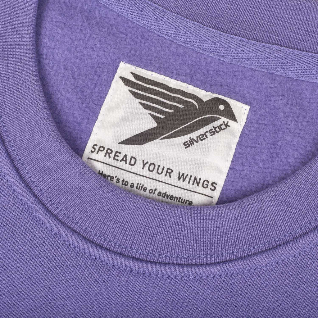 Silverstick mens matt sewell willow tit organic cotton sweat label